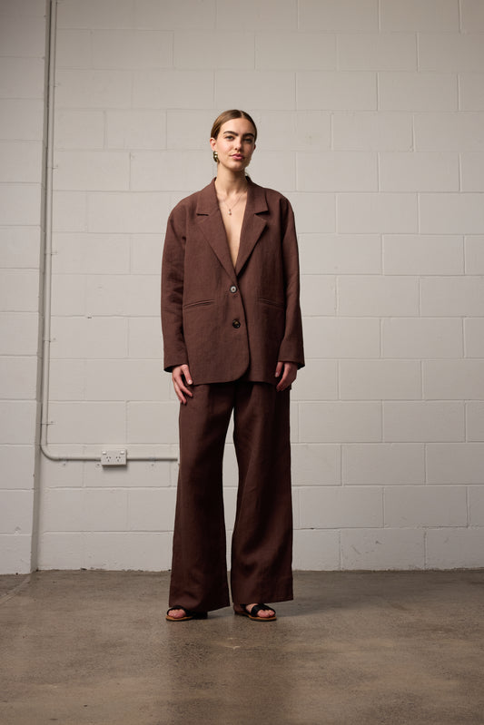 Franco Blazer - Mocha