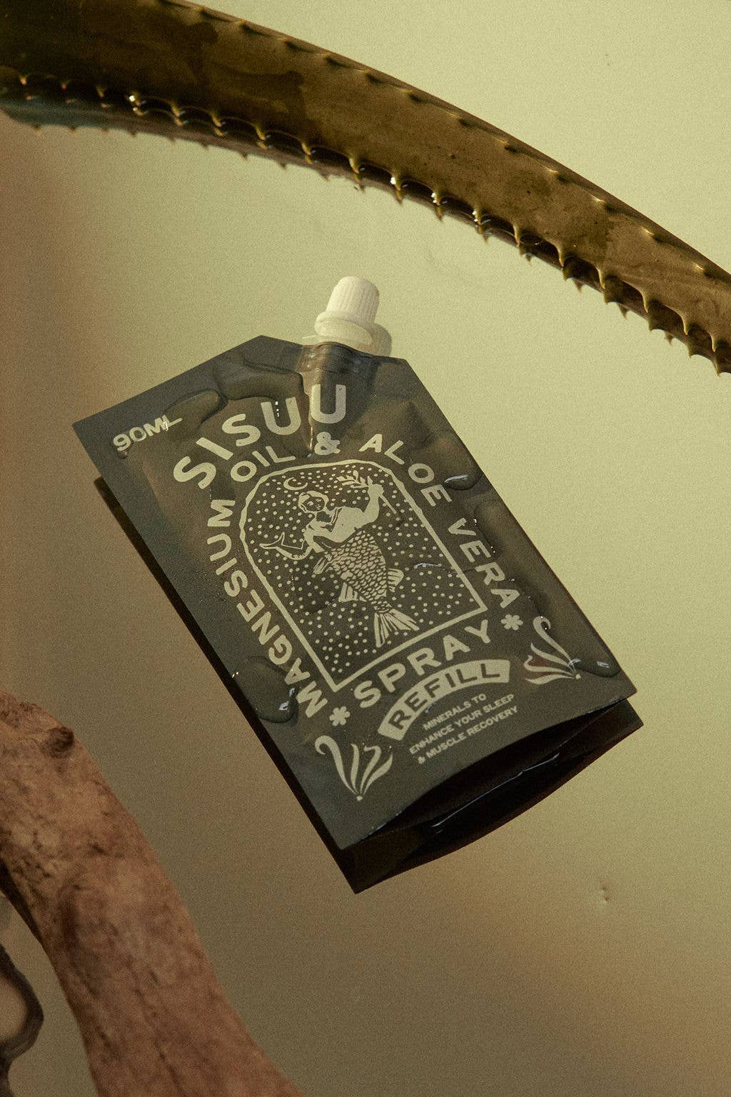 SISUU Magnesium Oil & Aloe Vera Spray Refill