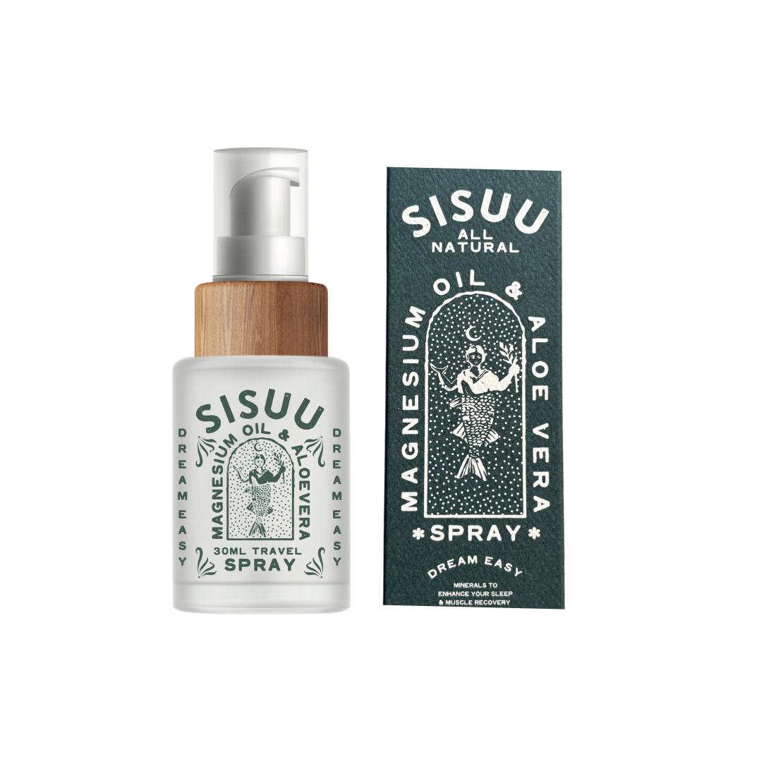 SISUU Magnesium Oil & Aloe Vera Spay 30 ml