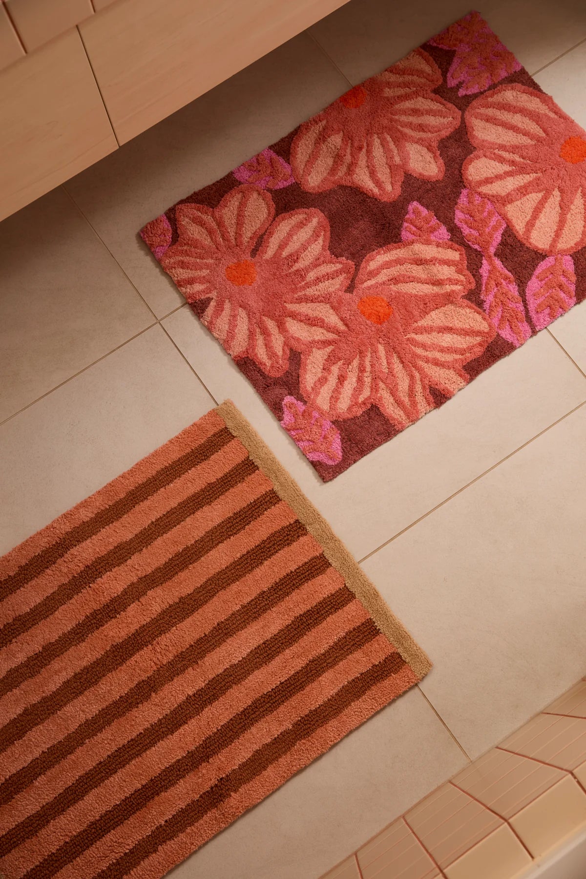 Azalea Light Pink Bath Mat