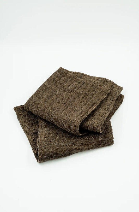 Leggera Rose Washcloths Bronze - Set of 2