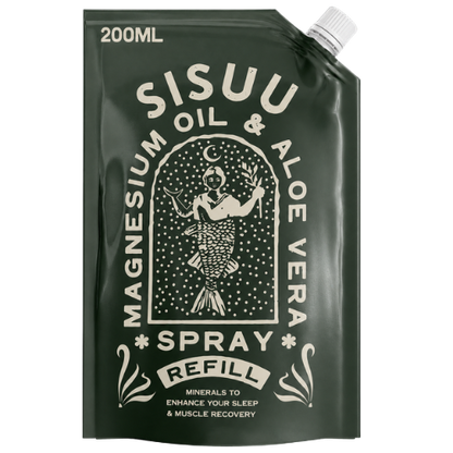 SISUU Magnesium Oil & Aloe Vera Spray Refill