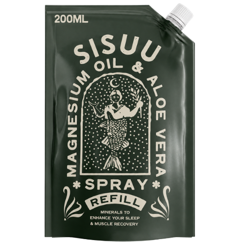 SISUU Magnesium Oil & Aloe Vera Spray Refill