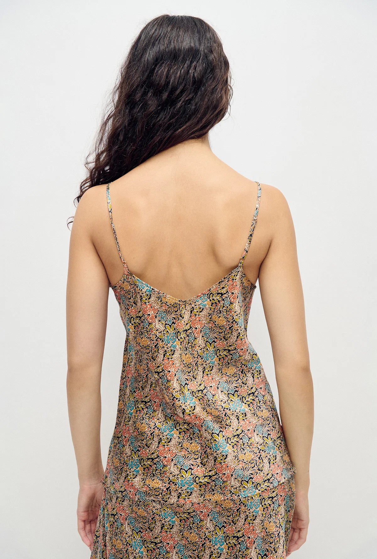 Bias Cut Cami Sugar Floral