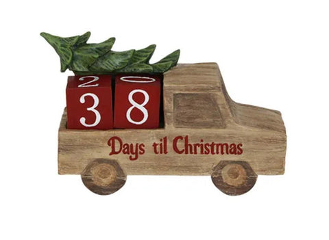 Days 'Till Christmas Truck
