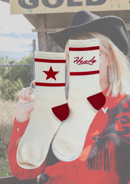FAR MER -  Howdy Socks