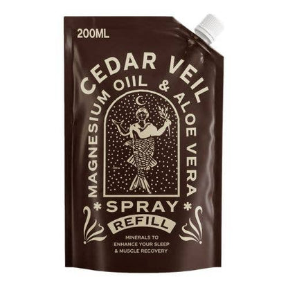 SISUU Magnesium Oil Cedar Veil Spray Refill
