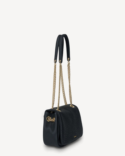Flo Shoulder Bag Black Bubble