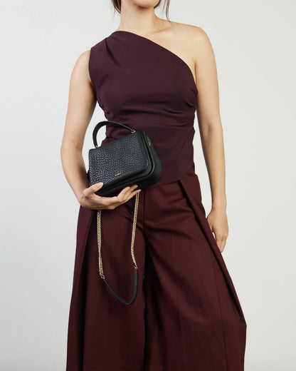 Flo Shoulder Bag Black Bubble