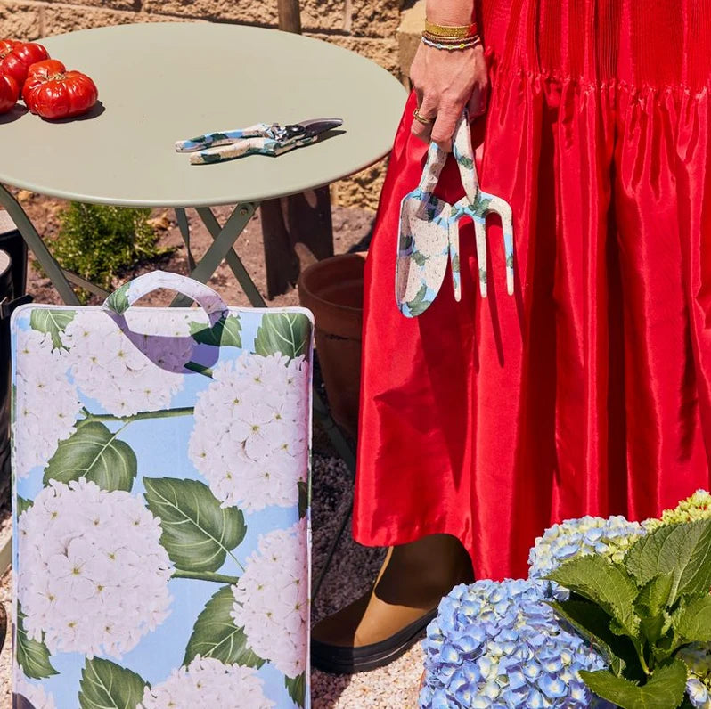 Garden Kneeling Mat - Hydrangea Blue