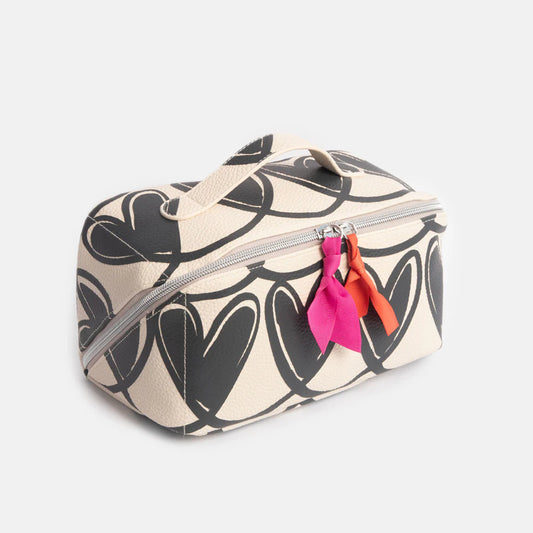 Hearts Large Cosmetic Wash Bag