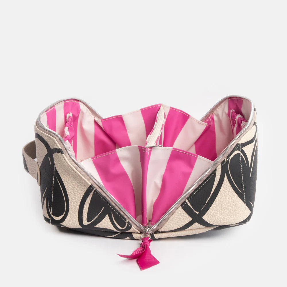 Hearts Large Cosmetic Wash Bag