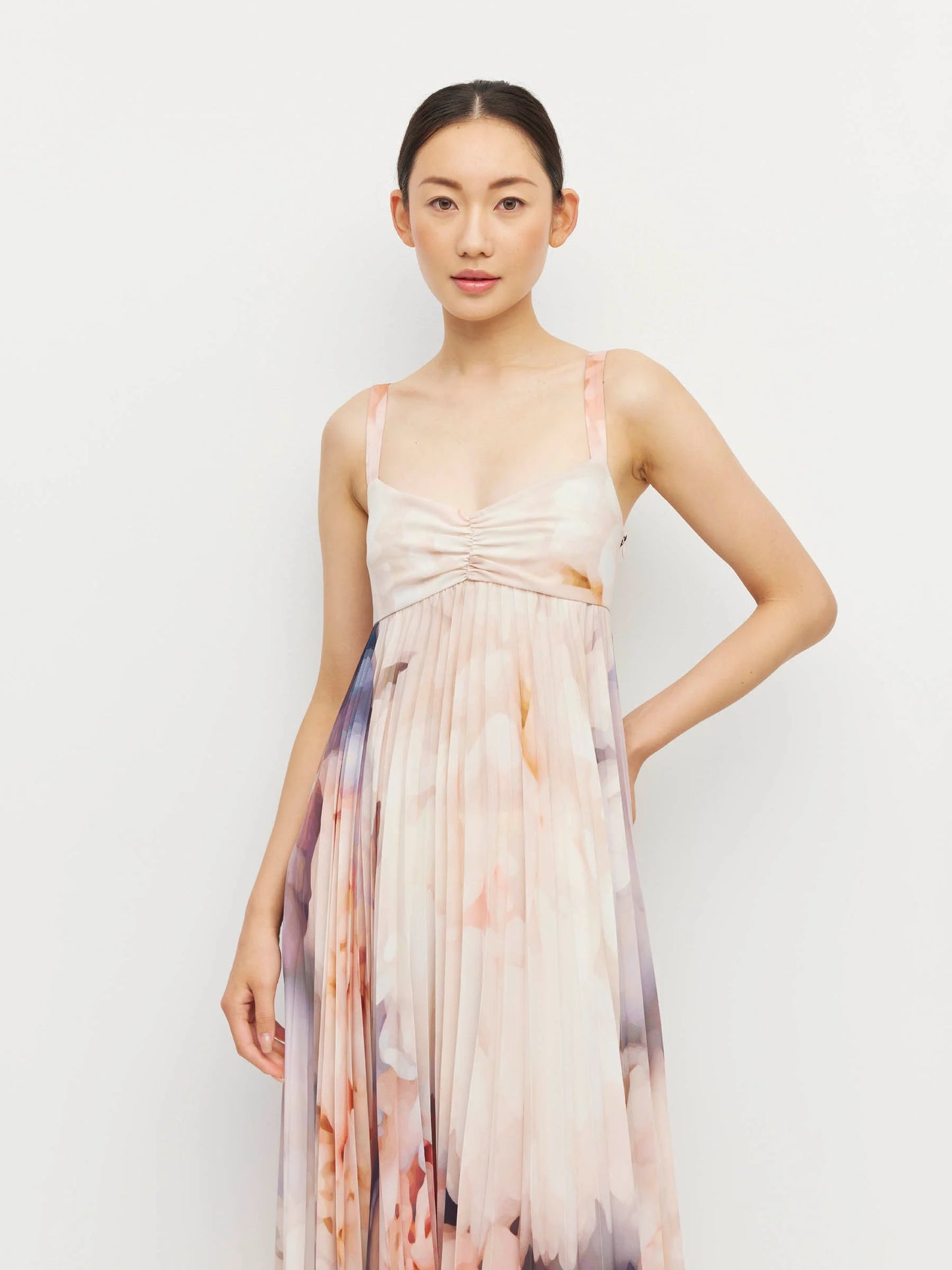 Isabella Pleat Dress