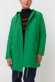 Quilted Parka - Green
