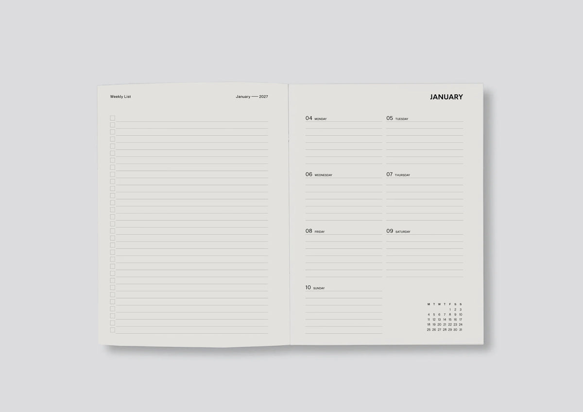 PRE ORDER -  2027 Lettuce X Juliette Hogan Weekly Diary