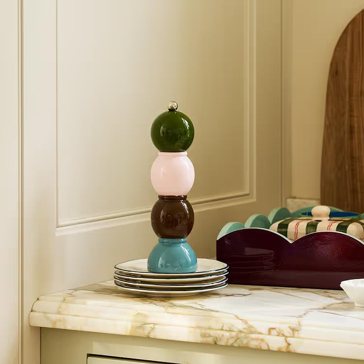 Bobbin Salt or Pepper Grinder - Multi Khaki