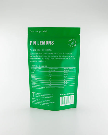 Dried Lime Slices - 10 Slice Pouch
