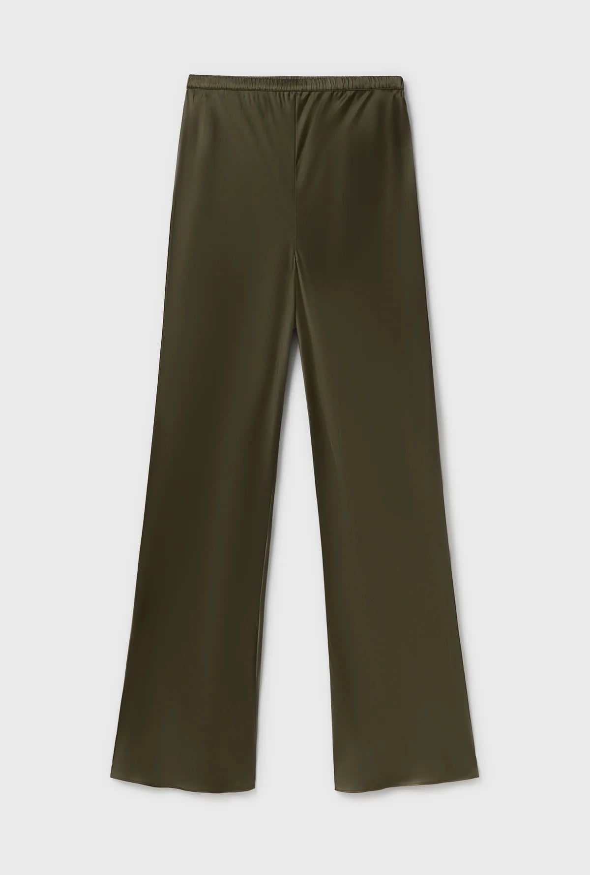 Bias Cut Pants - Pine