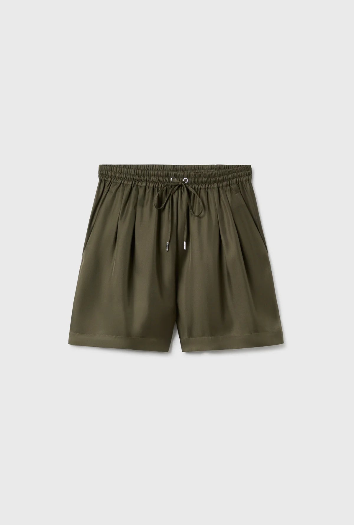 Twill Slouch Short - Pine