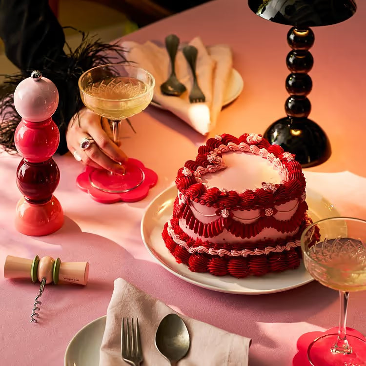 Bobbin Salt or Pepper Grinder - Pink Multi
