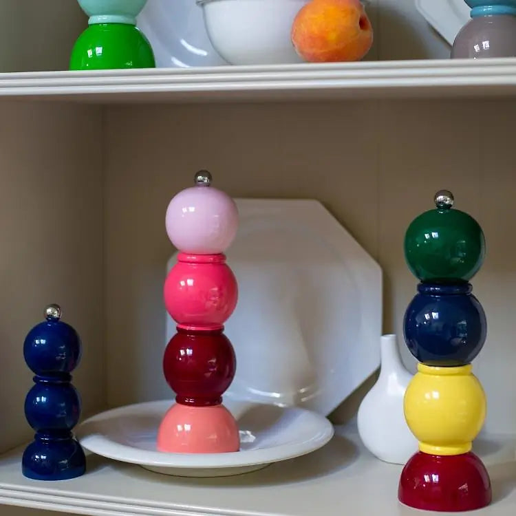 Bobbin Salt or Pepper Grinder - Pink Multi