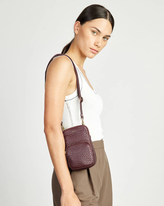 Nikko Phone Sling - Merlot Bubble