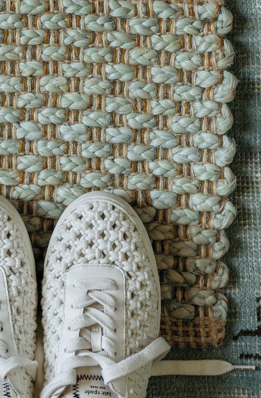 Door Mat Pale Ocean
