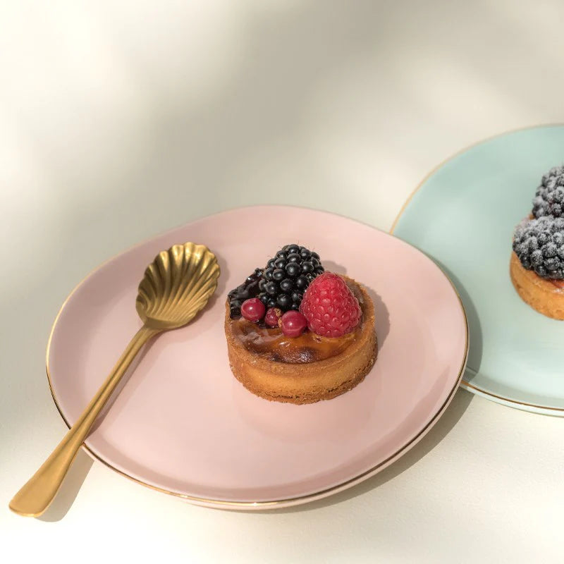 Good Morning Breakfast Plate - Pink