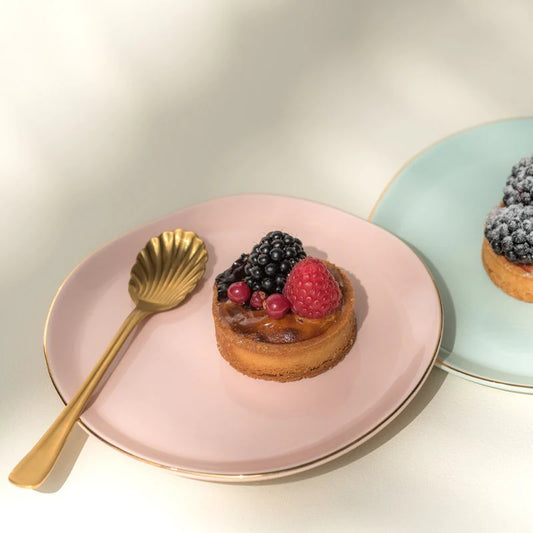 Good Morning Breakfast Plate - Pink
