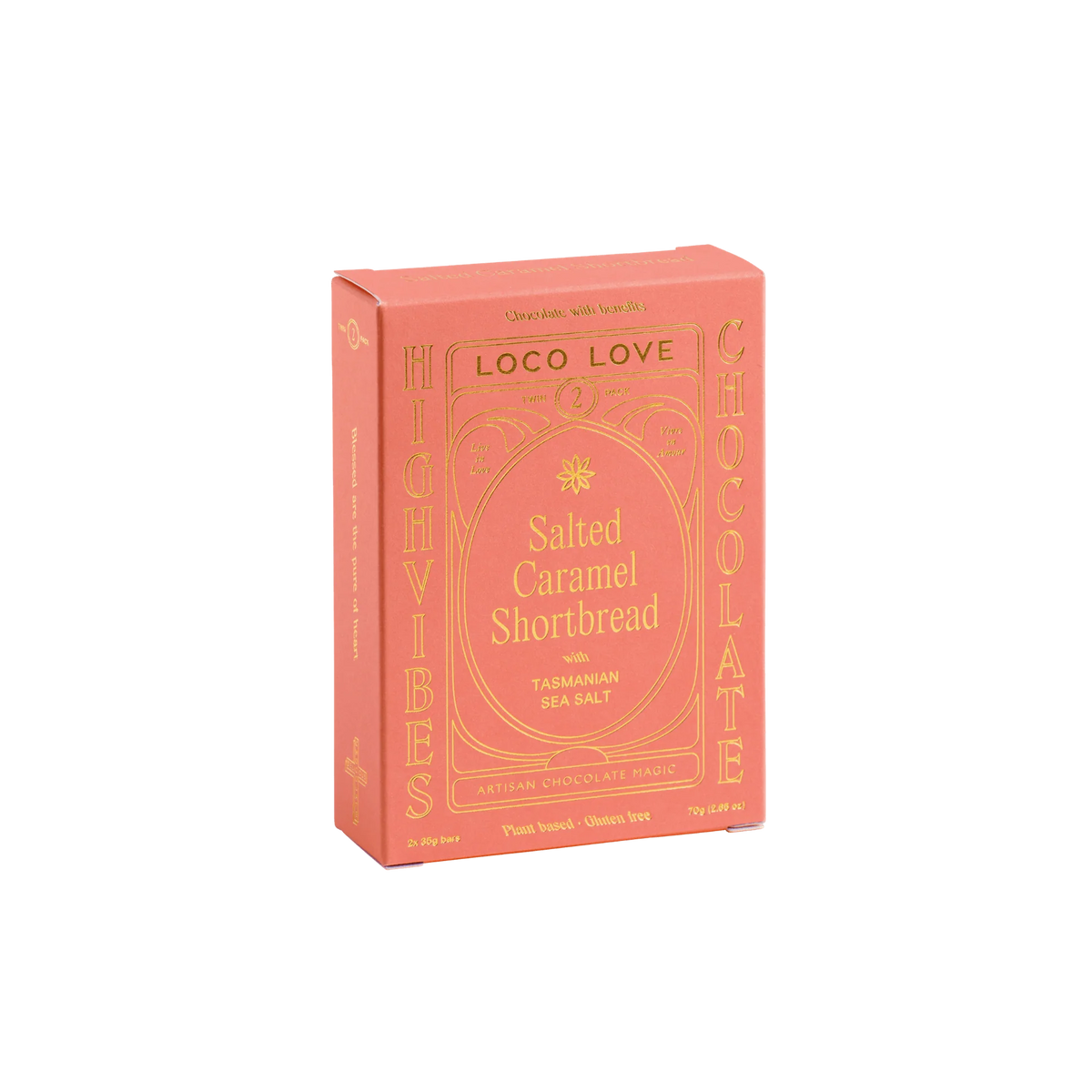 Salted Caramel Shortbread Twin Pack
