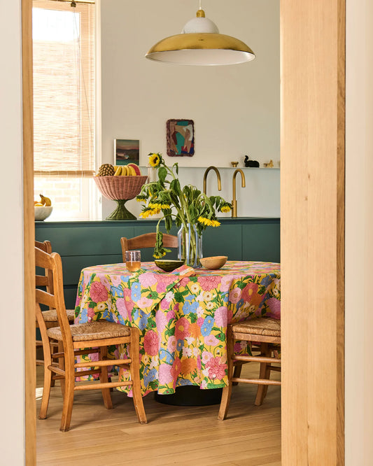 Follow The Sun Tablecloth - Round