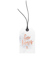 For Keeps - Gift Tag