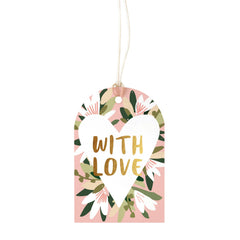 Flower With Love Gift Tag