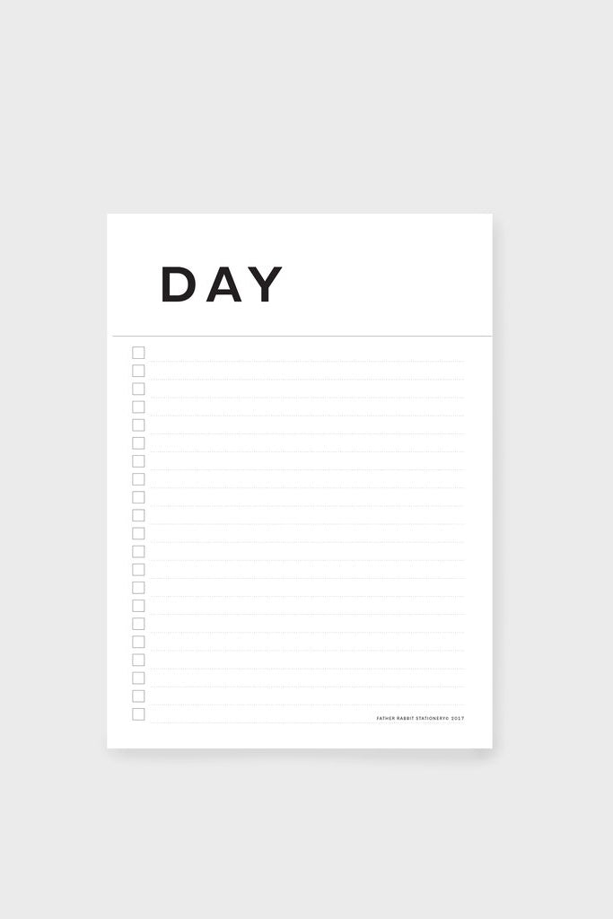 Father Rabbit A5 Day Planner