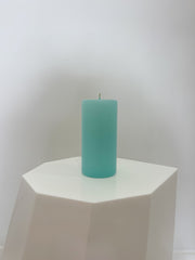 Pillar Candle - Aqua