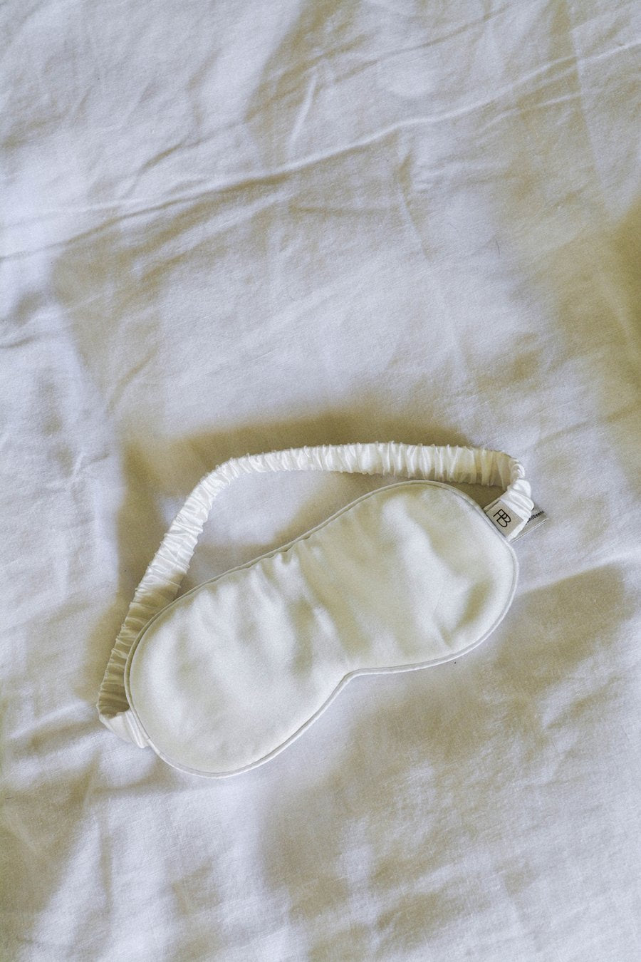 Silk Eye Mask - Ivory