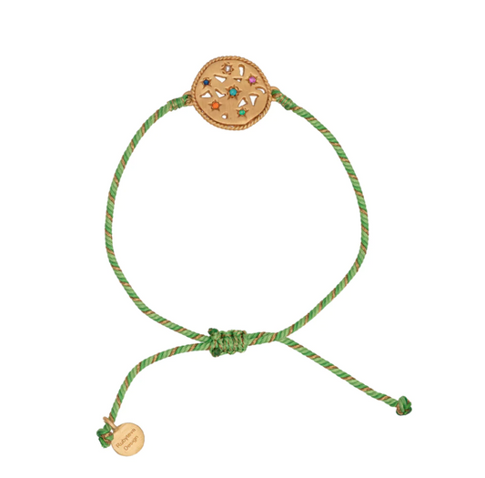 Tear Drop Bracelet - Green