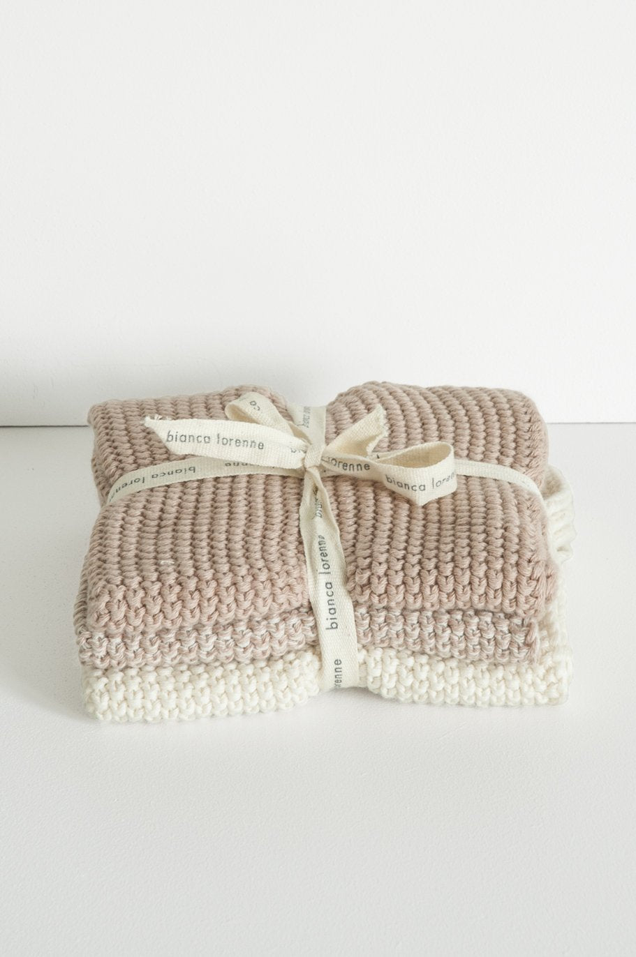 Washcloths - Petal Pink