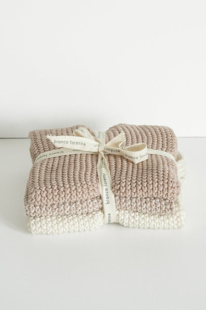 Washcloths - Petal Pink